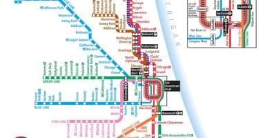 Кта Chicago na karti
