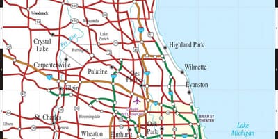 Karta Za Chicago