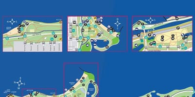 Karta plaža Chicago